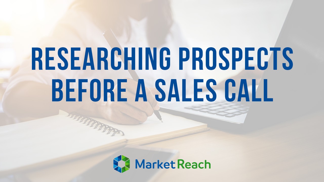 Researching a Prospect Before Sales Call